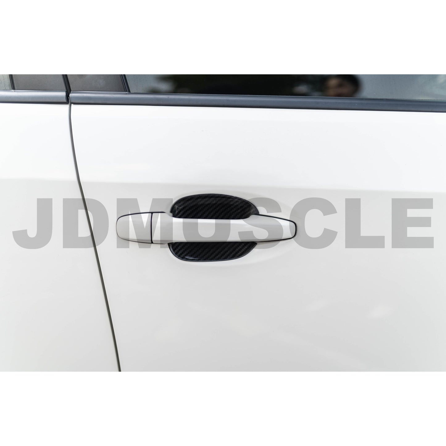 JDMuscle [15-21 WRX/STI] Tanso Carbon Fiber Door Bowl Trim Covers