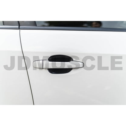 JDMuscle [15-21 WRX/STI] Tanso Carbon Fiber Door Bowl Trim Covers