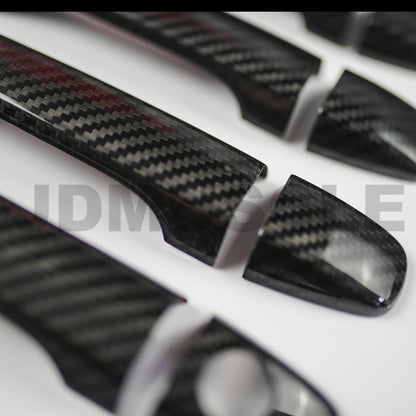 JDMuscle [15-21 WRX/STI] Carbon Fiber Door Handle Covers