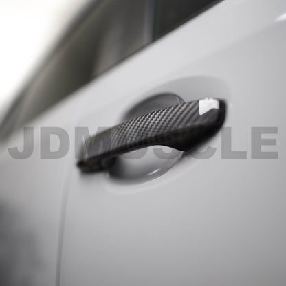 JDMuscle [15-21 WRX/STI] Carbon Fiber Door Handle Covers
