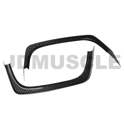 JDMuscle [15-21 WRX/STI] Carbon Fiber Exhaust Trim Covers