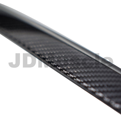 JDMuscle 15-17 WRX/STI Tanso Dry Carbon Fiber Grille Cover w/ Gloss Finish