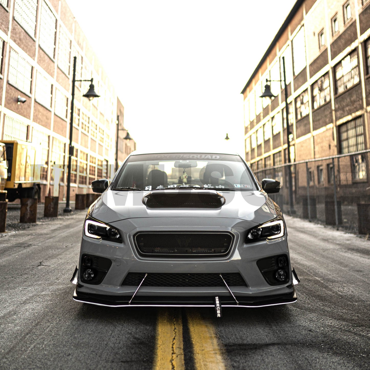 JDMuscle [15-17 WRX/STI] Carbon Fiber Headlight Accent