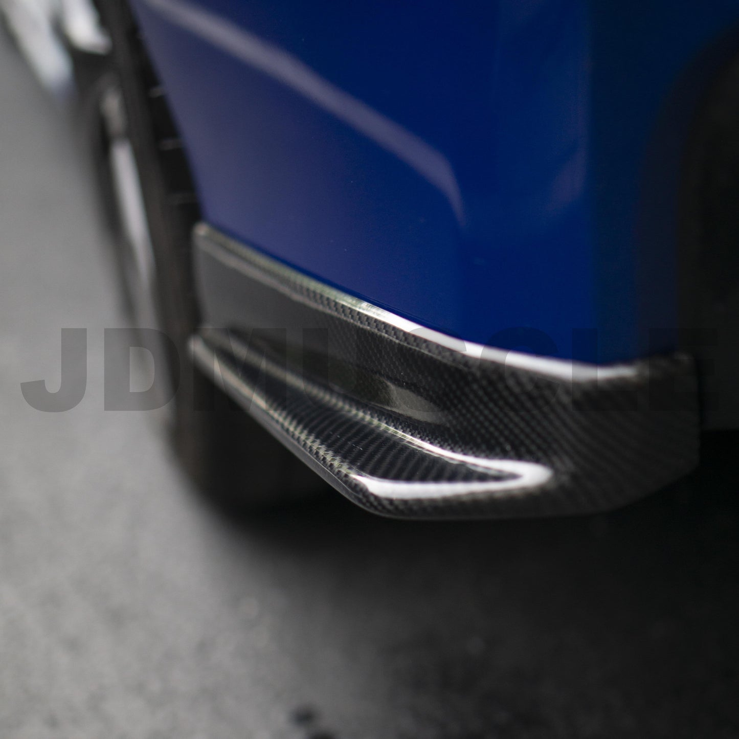 JDMuscle [15-21 WRX/STI] Carbon Fiber Rear Spats - STI Style | JDM-WRX15-RSD1-CF