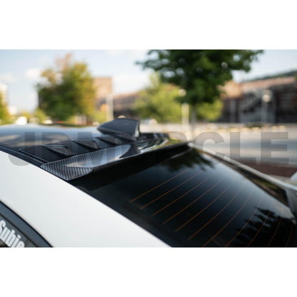 JDMuscle [15-21 WRX/STI] Carbon Fiber Roof Spoiler V1