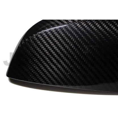 JDMuscle [15-21 WRX/STI] Tanso Carbon Fiber Side Mirror Covers w/o Turn Signal