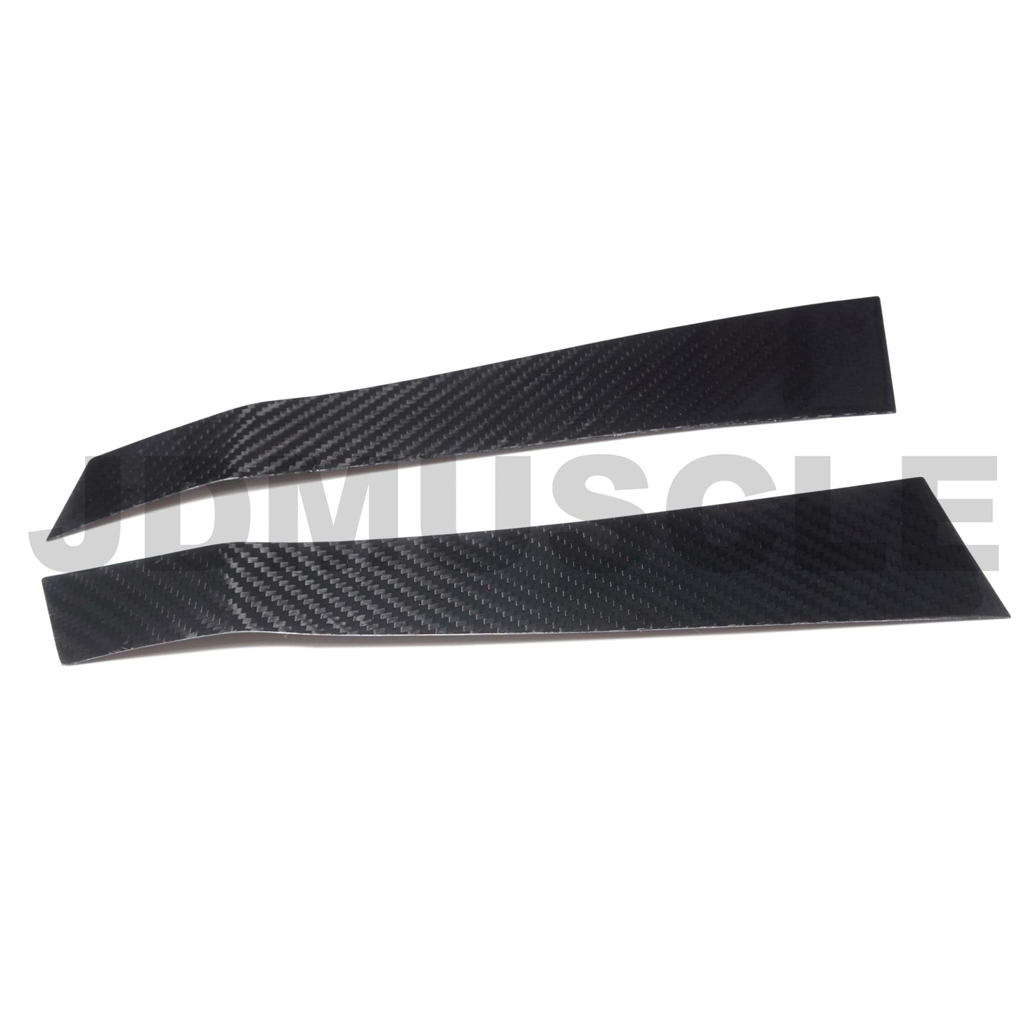 JDMuscle [15-21 WRX/STI] Tanso Carbon Fiber Fender Side Vent Covers w/ Gloss Finish