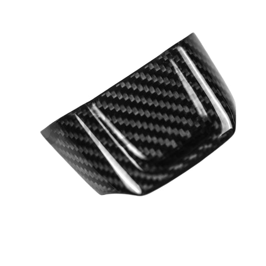 JDMuscle [2015+ WRX/STI] Tanso Carbon Fiber Steering Wheel Lower Cover | JDM-WRX15-LSWC