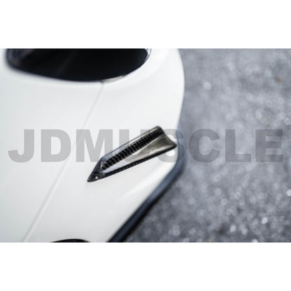 JDMuscle [15-21 WRX/STI] Tanso Carbon Fiber/Painted Canards V1