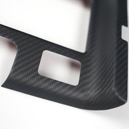 JDMuscle [15-21 STI] Tanso Dry Carbon Fiber Cup Holder Cover