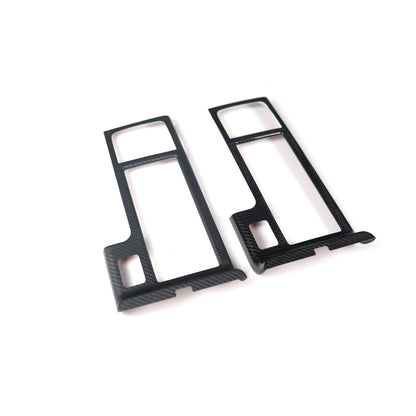 JDMuscle [15-21 STI] Tanso Dry Carbon Fiber Cup Holder Cover