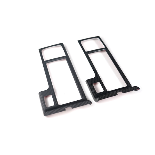 JDMuscle [15-21 STI] Tanso Dry Carbon Fiber Cup Holder Cover