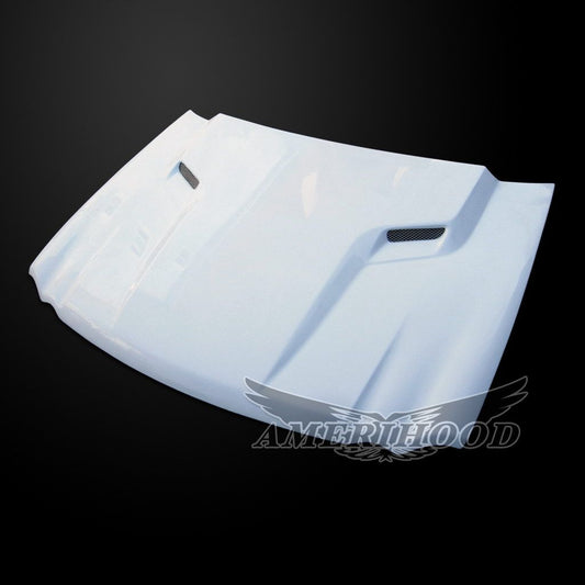 AmeriHood - Jeep Grand Cherokee 2005-2010 CLG Style Functional Ram Air Hood