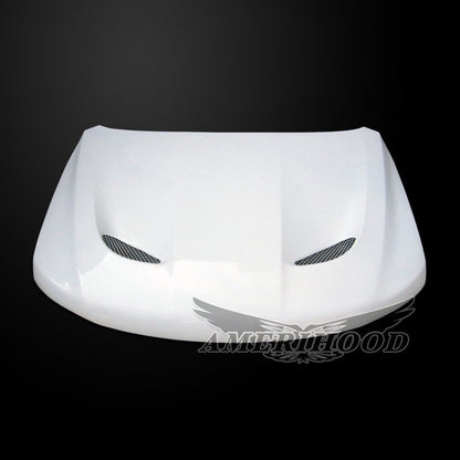 AmeriHood - Jeep Grand Cherokee 2011-2021 W/O L Model Type-SRT8 Style Heat Extractor Hood