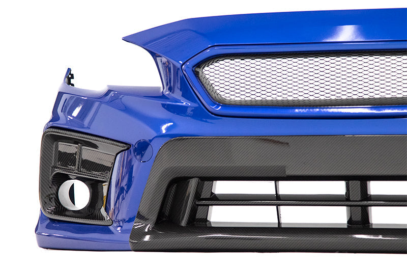OLM LE Dry Carbon Fiber Lower Bumper Cover - 2018-2020 WRX / STI