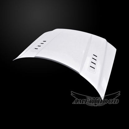 AmeriHood - Lincoln Mark LT 2006-2007 SMS Style Functional Heat Extractor Ram Air Hood