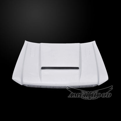 AmeriHood - Lincoln Mark LT 2006-2007 SMS Style Functional Heat Extractor Ram Air Hood