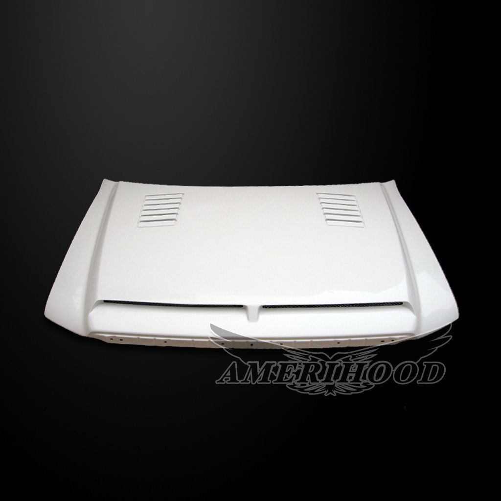 AmeriHood - Lincoln Mark LT 2006-2007 Type-E Style Functional Heat Extractor Ram Air Hood