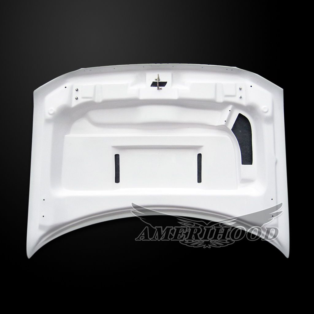 AmeriHood - Lincoln Mark LT 2006-2007 Type-E Style Functional Heat Extractor Ram Air Hood
