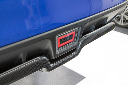 OLM A1 Style Carbon Fiber Rear Diffuser - 2015-2021 WRX / STI