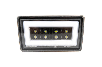 OLM F1 NB+R V2 (Clear Lens, Gloss Black Base, White Bar) - 2015-2020 WRX / STI