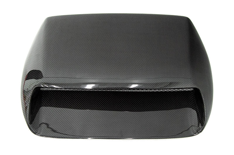 OLM Oversized Carbon Fiber Hood Scoop - 2015+ WRX / STI