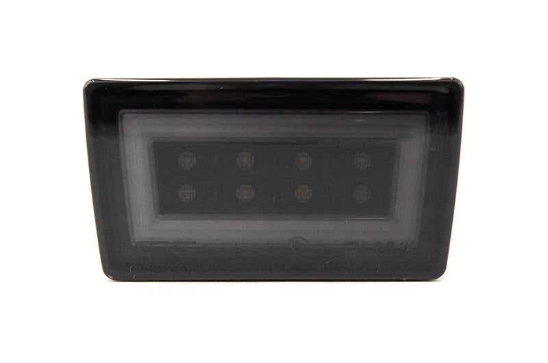 OLM F1 NB+R V2 (Smoke Lens, Gloss Black Base, White Bar) - 2015-2020 WRX / STI