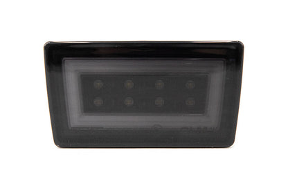 OLM F1 NB+R V2 (Smoke Lens, Gloss Black Base, White Bar) - 2015-2020 WRX / STI