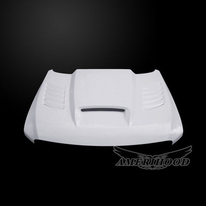 AmeriHood - Nissan Titan XD 2016-2024 Type-SSK Style Functional Ram Air Hood