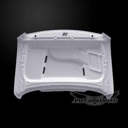 AmeriHood - Nissan Titan XD 2016-2024 Type-SSK Style Functional Ram Air Hood