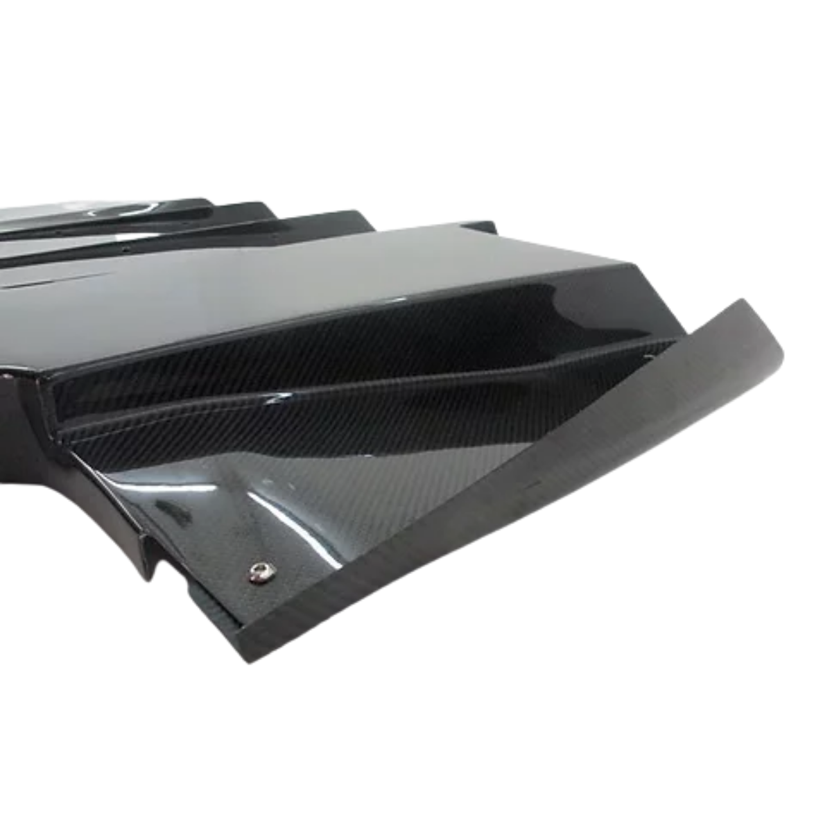 JDMuscle [11-14 WRX/STI Sedan] Carbon Fiber VS Style Rear Diffuser