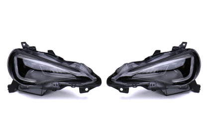 OLM Sequential Style Headlights w/ 6000k HID - 13+ FT86 / BRZ