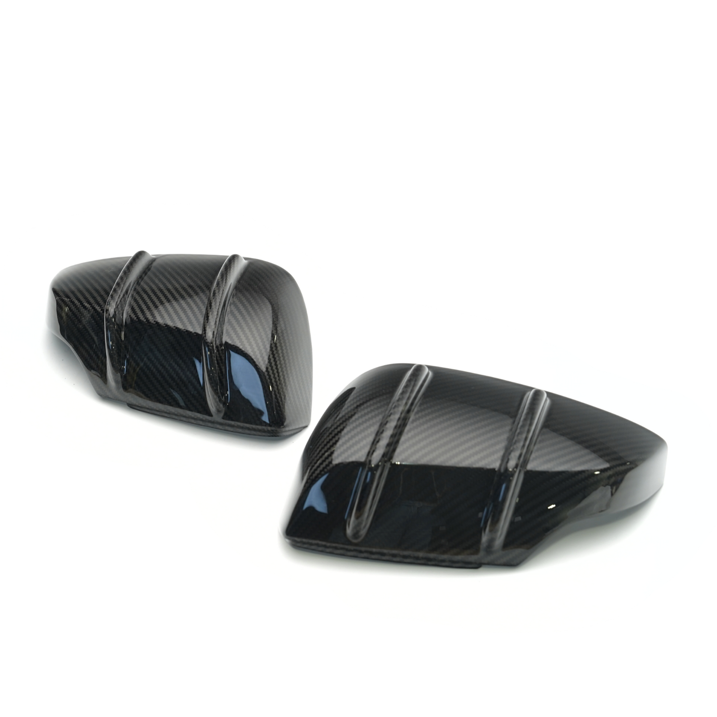 JDMuscle [15-21 WRX/STI] Tanso RAR Style Carbon Fiber Side Mirror Covers/Replacement with Turn Signal
