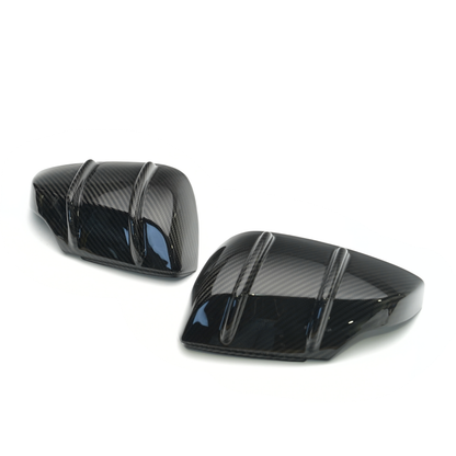 JDMuscle [15-21 WRX/STI] Tanso RAR Style Carbon Fiber Side Mirror Covers/Replacement with Turn Signal