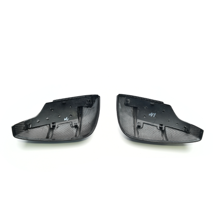 JDMuscle [15-21 WRX/STI] Tanso RAR Style Carbon Fiber Side Mirror Covers/Replacement with Turn Signal