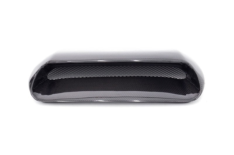 OLM Oversized Carbon Fiber Hood Scoop - 2015+ WRX / STI