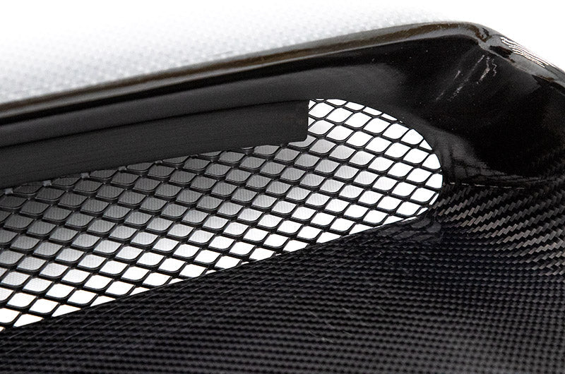 OLM Oversized Carbon Fiber Hood Scoop - 2015+ WRX / STI