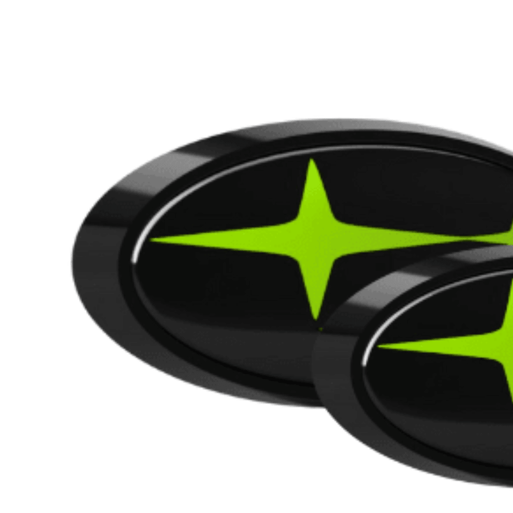 Racing Art [15-21 WRX/STI]  Front + Rear Emblem Kit