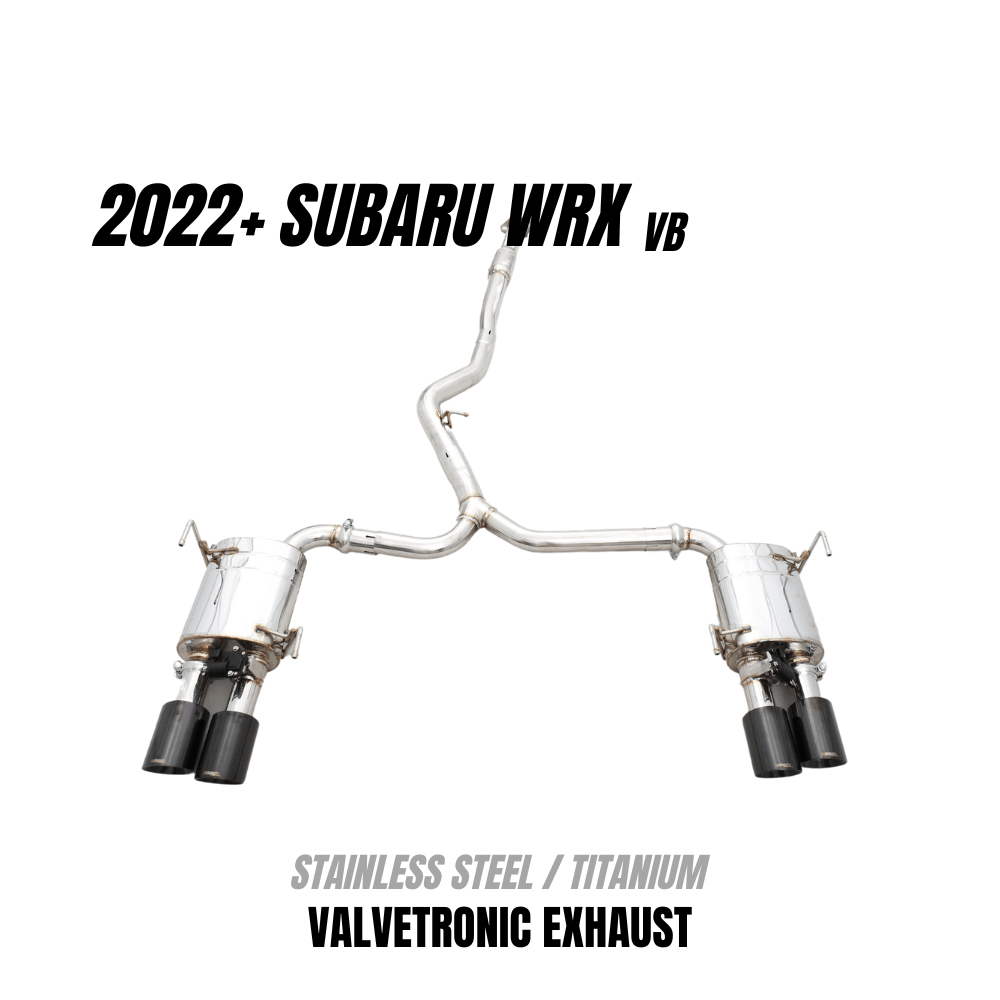 RES x JDMuscle [22-26 WRX] Valvetronic Catback Exhaust MT&CVT