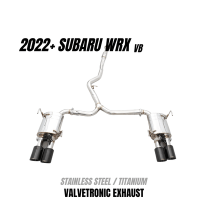 RES x JDMuscle [22-26 WRX] Valvetronic Catback Exhaust MT&CVT