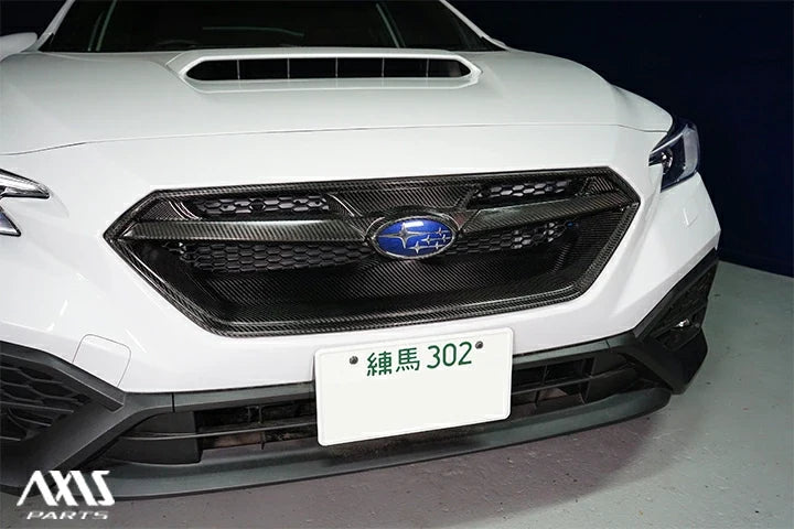 OLM LE Carbon Fiber Front Alpha Grille - 2022-2025 WRX