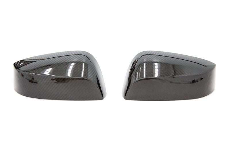 OLM Dry Carbon Fiber Mirror Cover (Without Turn Signal Hole) - 2015+ WRX / 2015+ STI