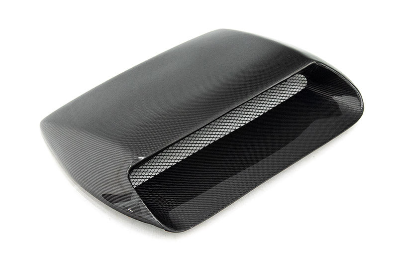 OLM Oversized Carbon Fiber Hood Scoop - 2015+ WRX / STI
