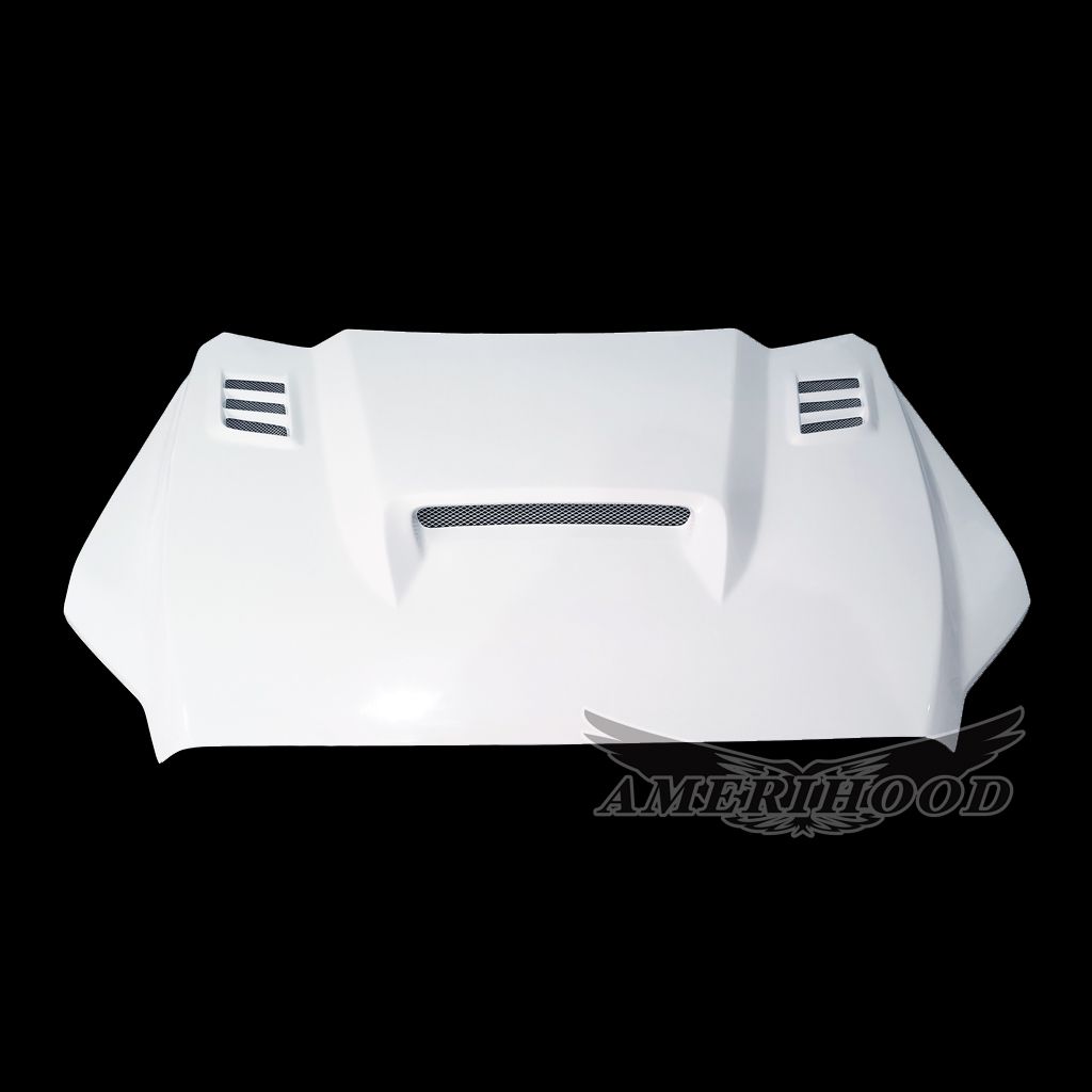 AmeriHood - Toyota Sequoia 2023-2025 SSK Style Functional Heat Extractor Ram Air Hood (Vehicle Registration Card Required)