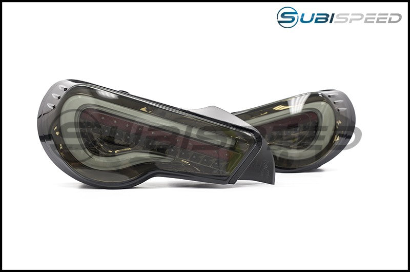 OLM VL Style Non-Sequential Smoked Lens Tail Lights (Black Gold Edition) - 2013+ FT86