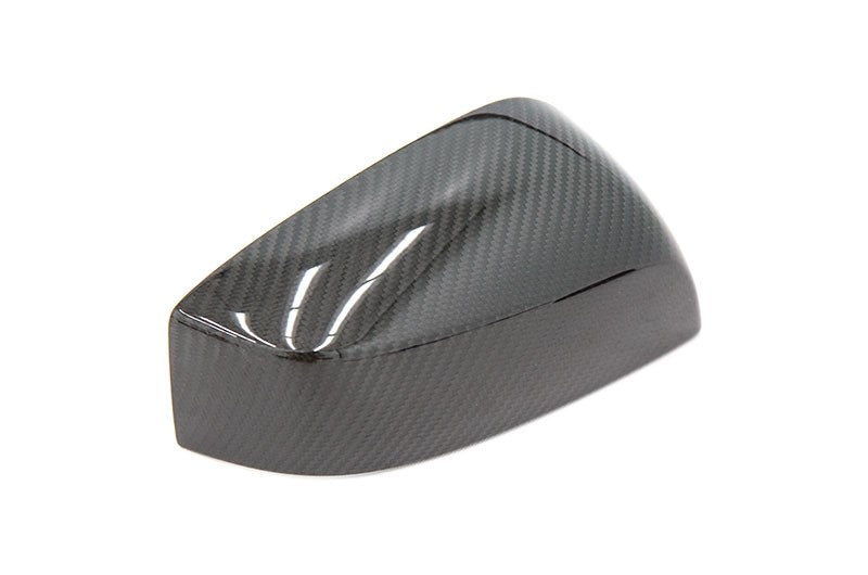 OLM Dry Carbon Fiber Mirror Cover (Without Turn Signal Hole) - 2015+ WRX / 2015+ STI