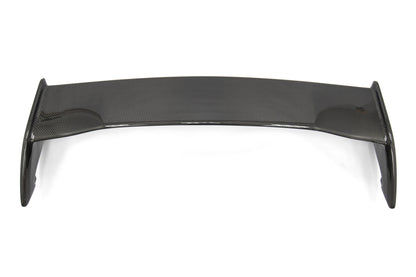 OLM Silverline Carbon Fiber OEM S Style Spoiler with Black Bases - 2015+ WRX / 2015+ STI